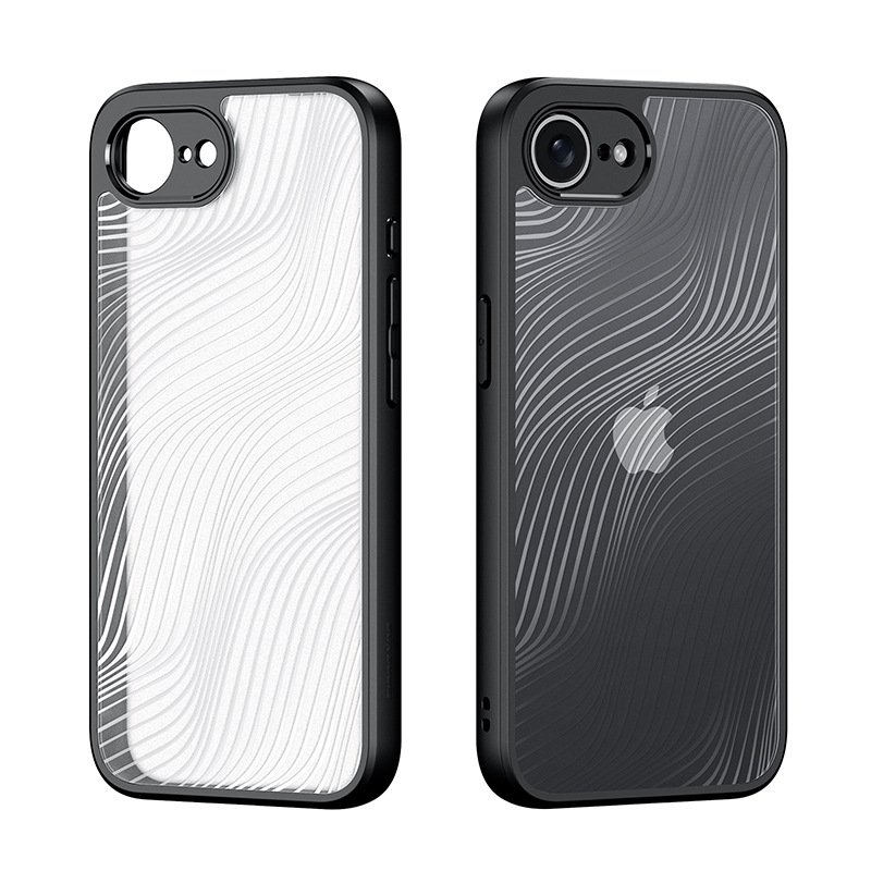 Picture of Suitable for Iphone17Pro Transparent Frosted Mobile Phone Case Wholesale Magsafe Magnetic Apple 17 Stand Back Case