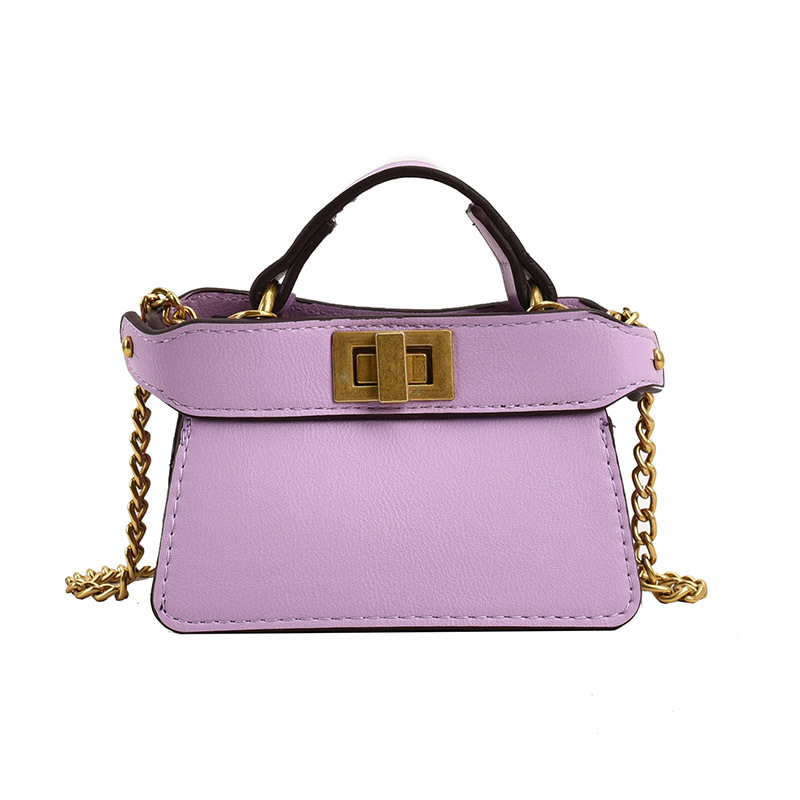 Picture of 2023 new cross-border small popular online catwalk with double-sided lock portable diagonal chain lipstick bag