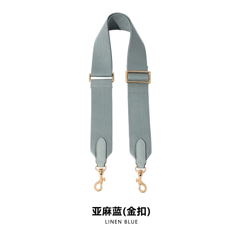 Picture of Mahuangshi MHS-F-11 Adjustable 5cm Canvas Webbing Wide Shoulder Strap Women's Bag Replacement Bucket Strap Accessories Crossbody
