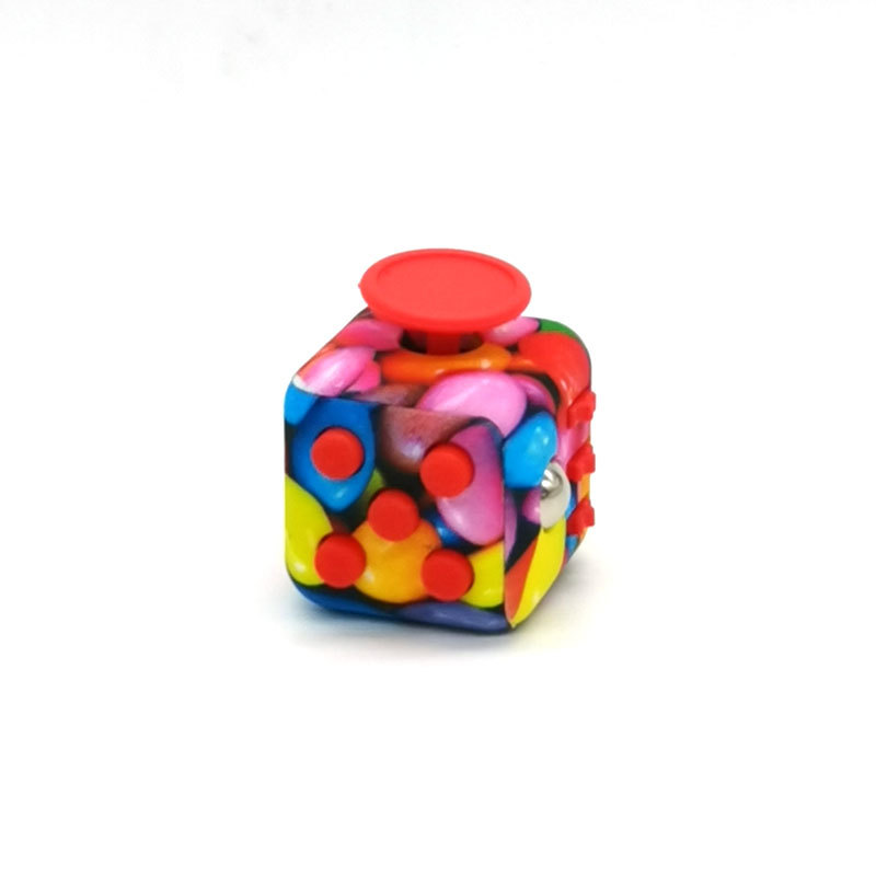 Picture of Fidget cube decompression cube anti-pressure irritability dice psychological hint cube artifact irritability cube