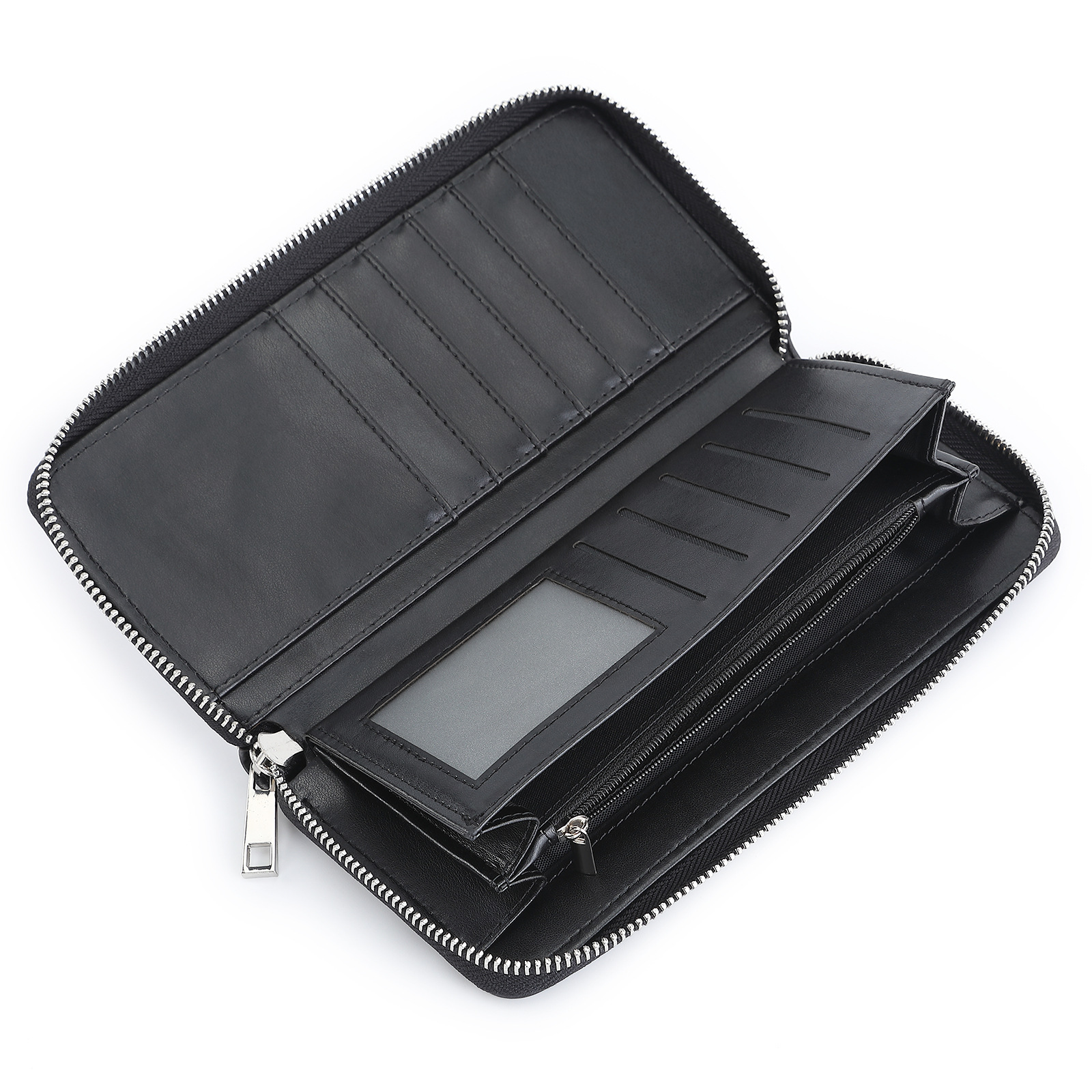 Picture of Factory Direct Supply Thermal Transfer Sublimation Women's Wallet Zipper Bag Document Bag Large Capacity Short Style