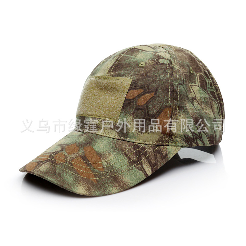 Picture of Cross-Border Supply Camouflage Baseball Cap Military Fan Camouflage Hat Summer Sun Hat Special Forces Tactical Hat Python Pattern Hat in Stock