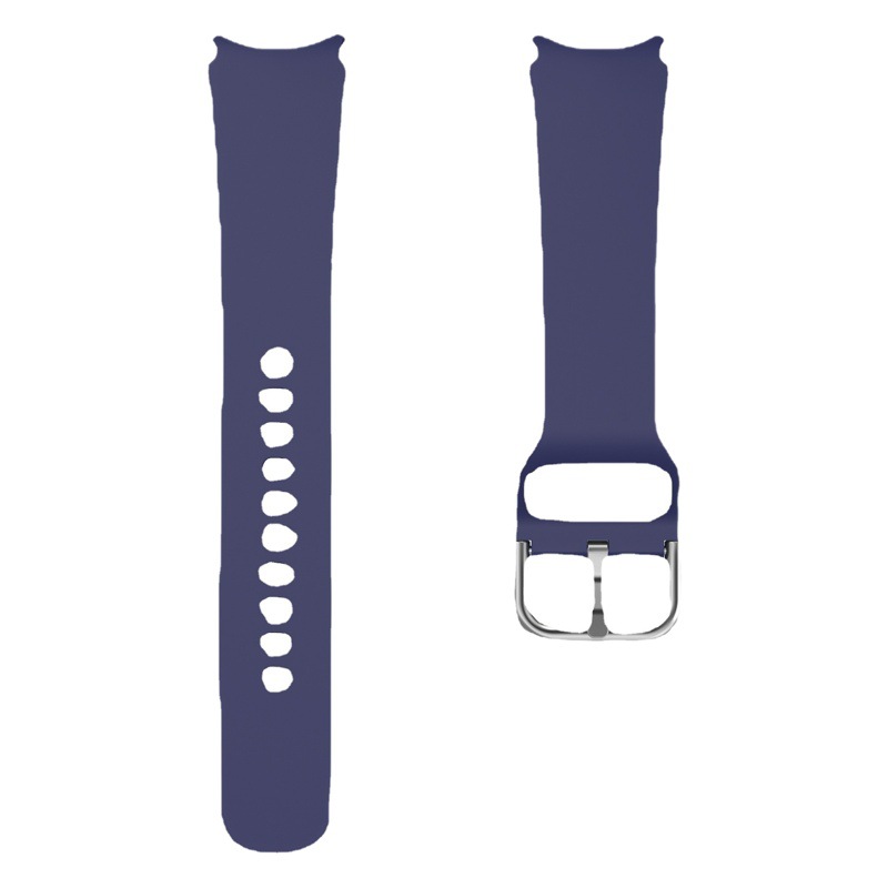 For Samsung galaxy watch5 Pro Watch Strap Factory Spot Wholesale Solid Color Silicone Strap