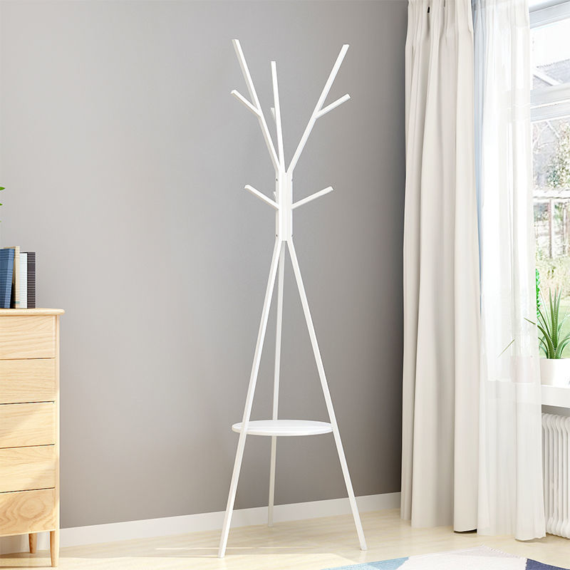 Picture of Nordic Branch Household Creative Coat Rack Bedroom Hanging Clothes Hat Rack Floor-to-Floor Iron Metal Simple
