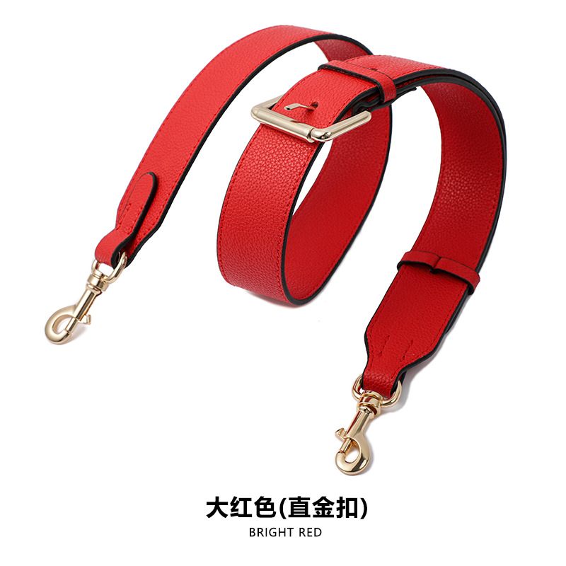 Picture of Ma Huangshi MHS-A-9 Litchi-grain Cowhide Bag Replacement Strap Dionyor Bag Long Shoulder Strap All-match Wide Shoulder Strap