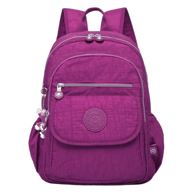 Tigao Special Trendy Versatile Lightweight Casual Nylon Washed Backpack Travel Outdoor Men's and Women's Backpack Wholesale