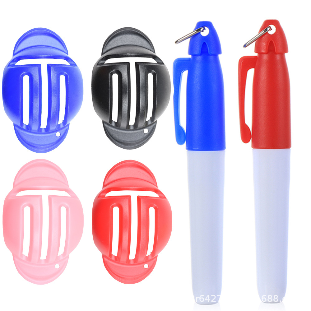 Golf Line Marker T-Shaped Line Drawing Tool Golf Manual Marker