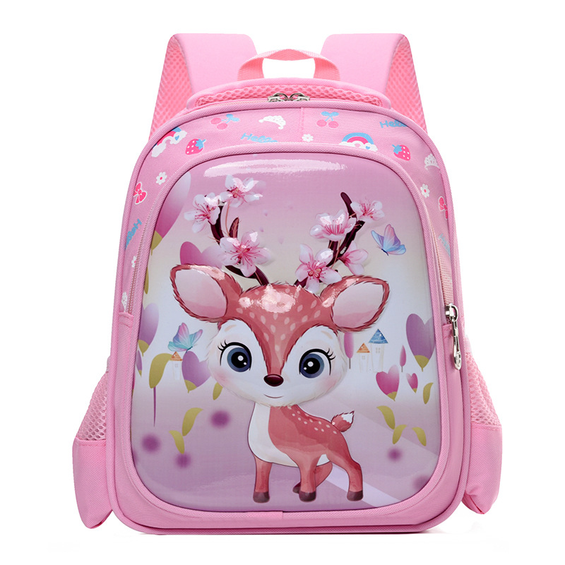Picture of New Raceway Children's Backpack 2024 New Cartoon Pattern Kindergarten Lightweight Ridge Protection Not Large Capacity Backpack