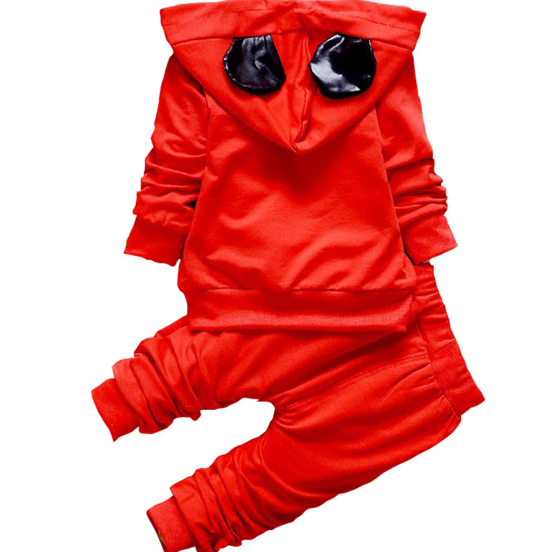 Picture of Korean version of the Spring and Autumn new men's and women's leisure sports version of the long sleeve suit foreign trade children's baby clothing a generation of hair