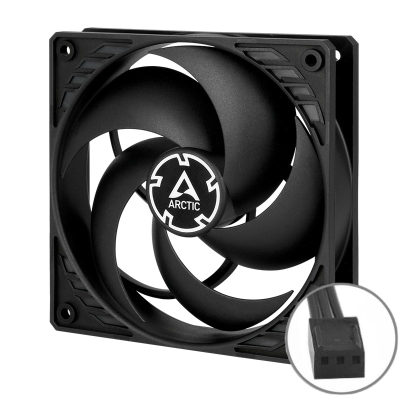 Picture of ARCTIC P12 3-pin interface 12cm fixed speed version fan desktop computer two-way installation chassis cooling fan