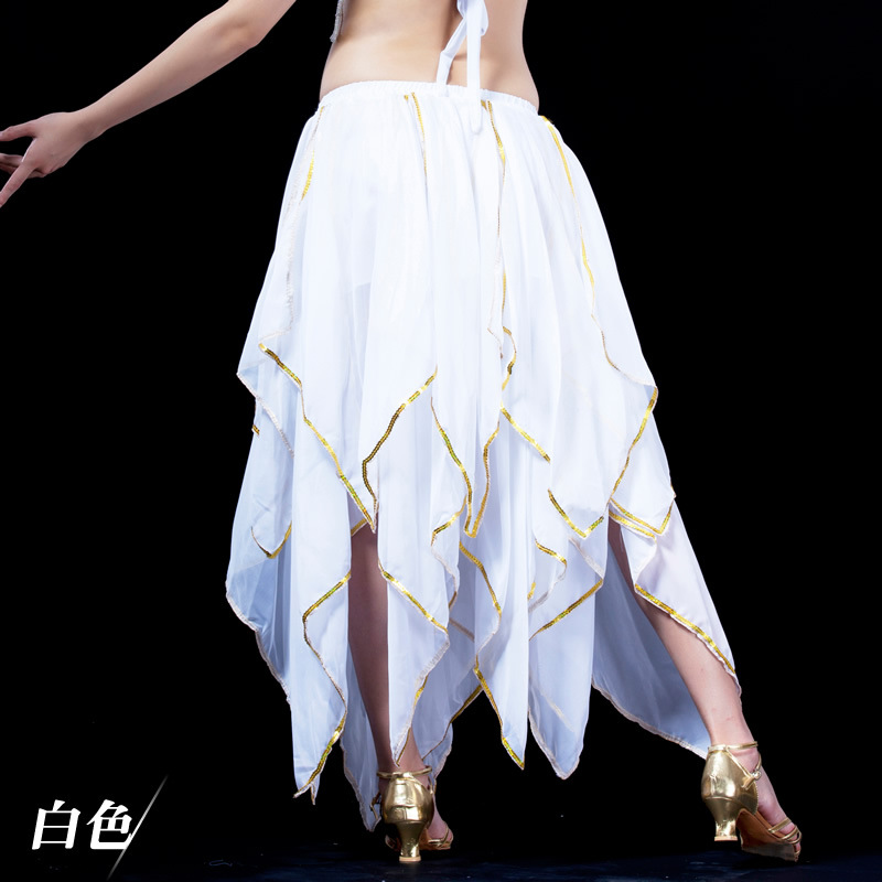 Picture of 16 Leaf Skirt Belly Dance Chiffon Skirt Belly Dance Skirt Belly Dance Performance Skirt