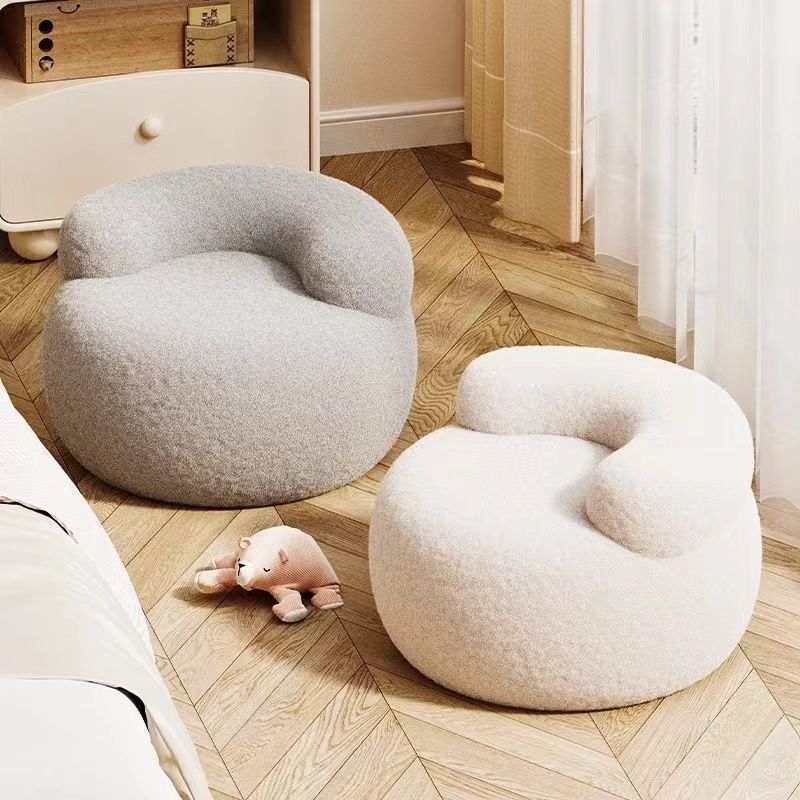 Cream style storage stool, living room, coffee table, children's low stool, round stool, back chair, shoe changing stool, sofa stool, home small stool