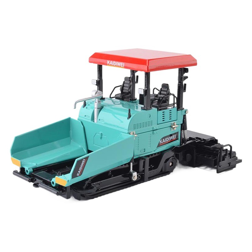 New Kaidiwei alloy engineering vehicle 1:40 paver model independent installation simulation children's toys spot wholesale