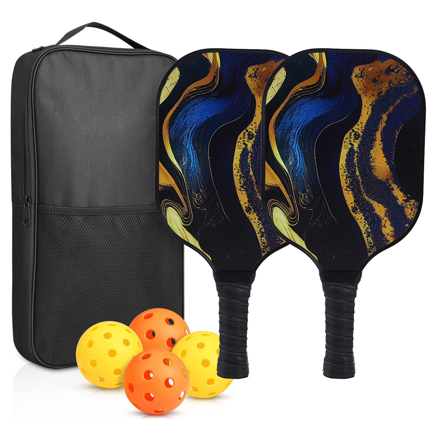Picture of Carbon Fiber Pickleball Racket Honeycomb Board Outdoor Sports Carbon Pickleball Racket Cross-Border Pickleball Paddle