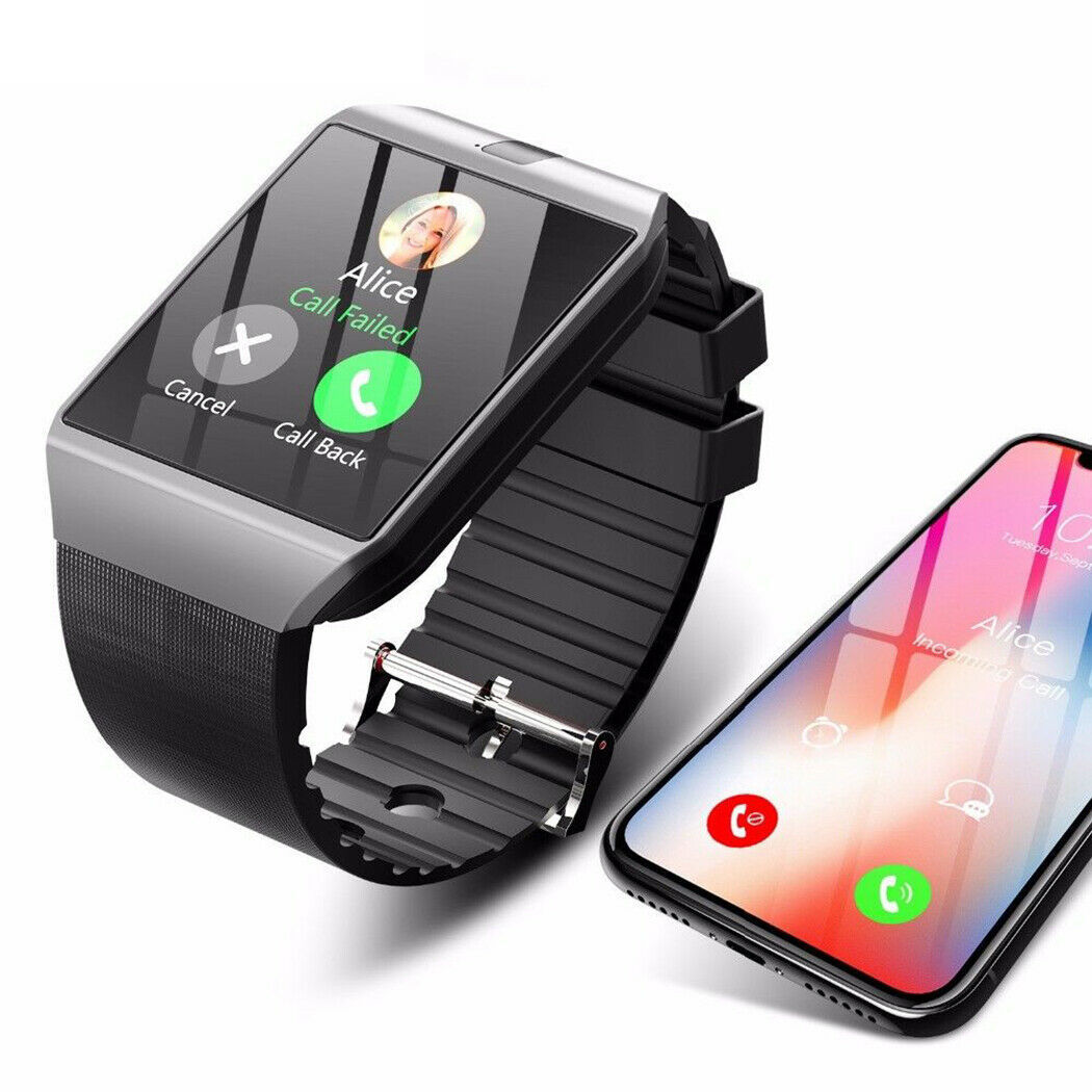 Picture of A1/DZ09 English Smart Watch Bluetooth Watch Plug-in Card Watch Sports Pedometer Watch Factory Smart Wear