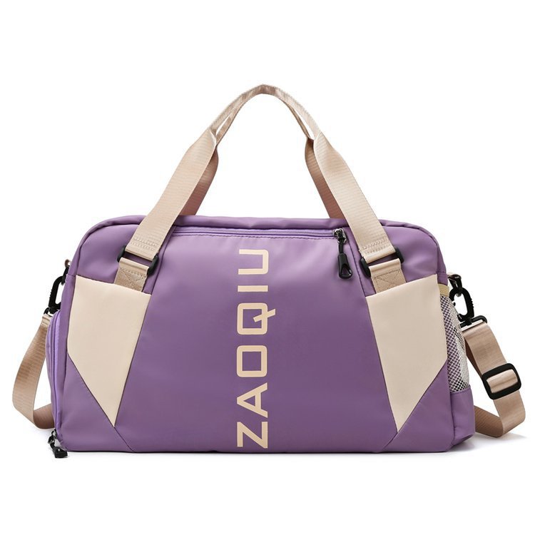 Picture of Leisure Fitness Travel Bag Women's Short-distance Travel Portable Luggage Bag New Dry and Wet Separation Yoga Bag Fitness Bag
