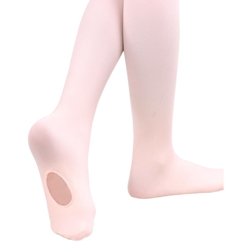 Children's Dance Spring and Summer Digging Hole Socks Girls Adult Ballet Socks Pantyhose Flesh-Colored Dance Bottoming Practice Socks