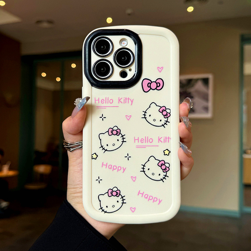 Picture of Suitable for OPPO Find X7 Pro Phone Case X5 Protective Case X3 Frosted Cute Hello Kitty Drop-resistant New