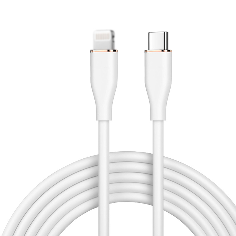 Picture of Liquid Silicone Type-C Data Cable Pd65W Dual C Port Fast Charging Cable Multi-Device Compatible with Mobile Phones and Computers