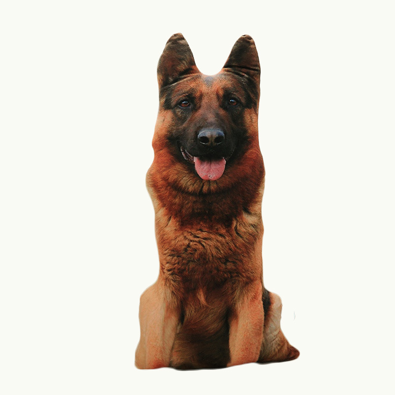 Picture of Creative 3D Artificial Dog Pillow, Plush Toy Dog Doll, One Piece Drop Shipping, Cute Pet Cartoon