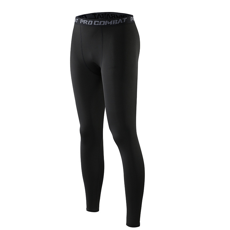 Picture of Sports fitness pants men's running training trousers quick-drying breathable sports leggings basketball stretch sports tights