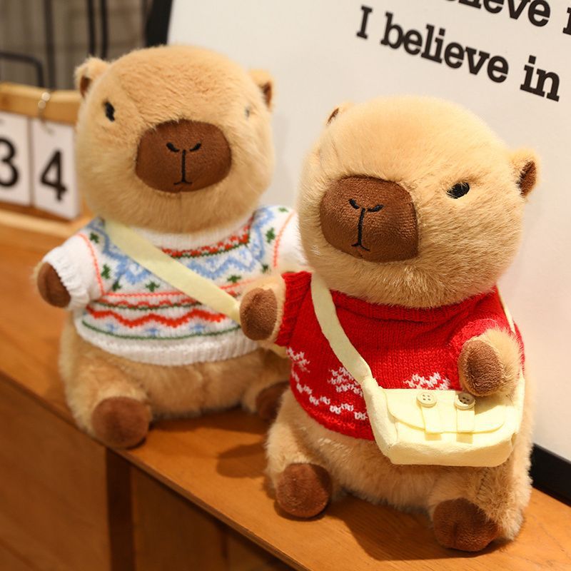 Picture of Kapibei's Popular Bala Doll Plush Toy Clothes Capybara Internet Celebrity Cute Doll Rag Doll Gift