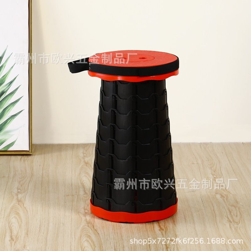 Picture of Outdoor Folding Stool Is Lightweight and Convenient, Telescopic Stool Is Easy to Carry, Outdoor Camping Stool Supports Cross-Border Spot Supply
