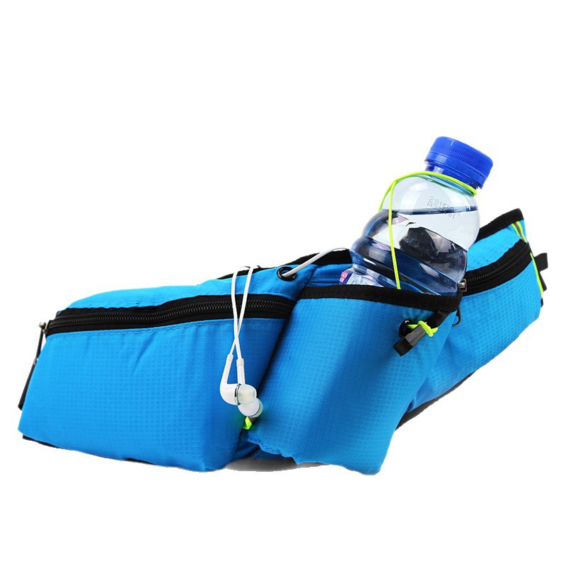 Picture of Sports Waist Bag for Men and Women, Multifunctional Running Water Bottle, Marathon Waterproof 6.5inch Mobile Phone Fitness Bag with Custom Printed Logo