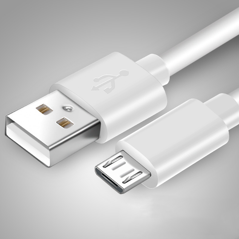 Picture of Factory wholesale usb Android charging cable mobile phone charging treasure fast charging type data cable mobile white distribution cable