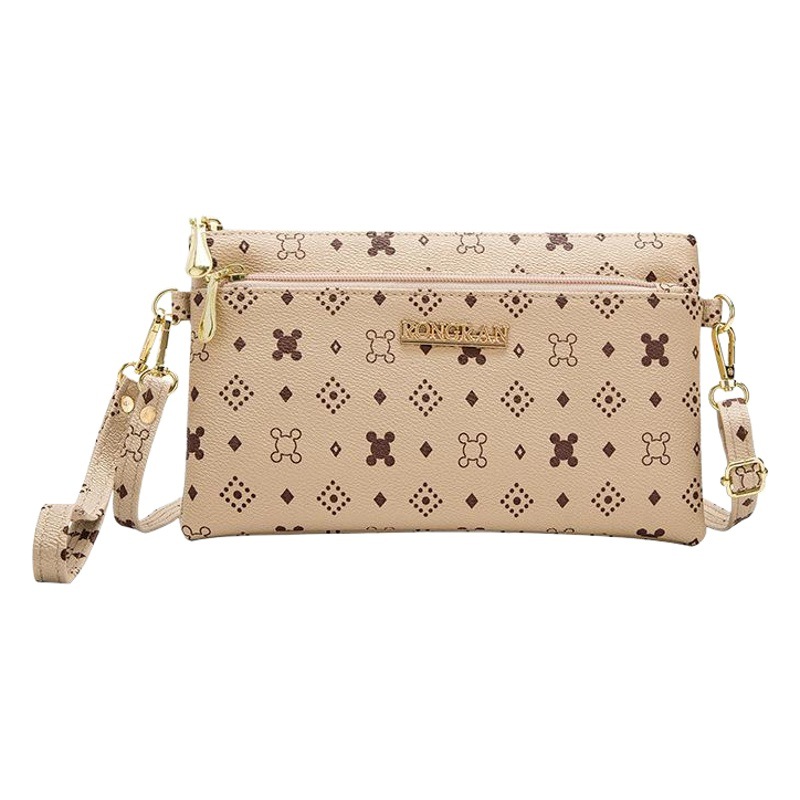 2024 Summer New Shoulder Bag Trendy Fashion Women's Clutch Small Square Bag Pu Printed Women's Crossbody Bag