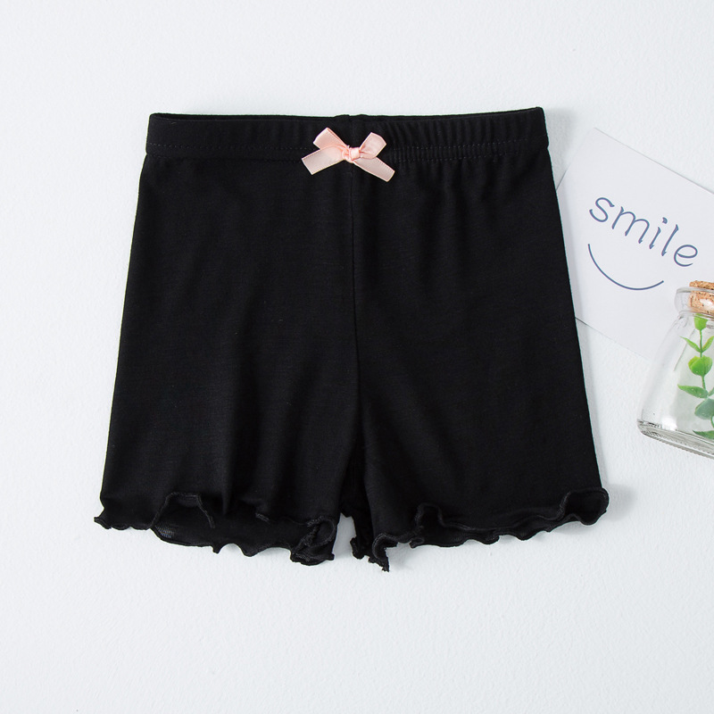 Picture of Girls' Safety Pants Summer Children's Thin Modal Insurance Pants Baby's Anti-running Light 3-point Pants Children's Shorts
