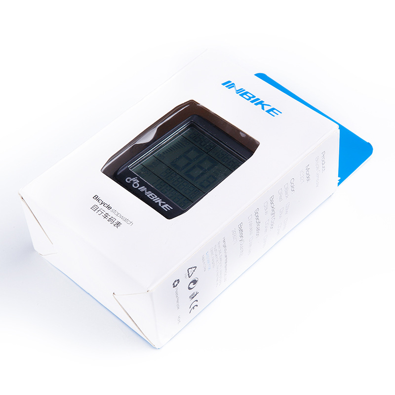 Picture of INBIKE Bicycle Code Table Riding Wireless English Mountain Bike Speed Meter Cross-border Special for Road Bike Odometer