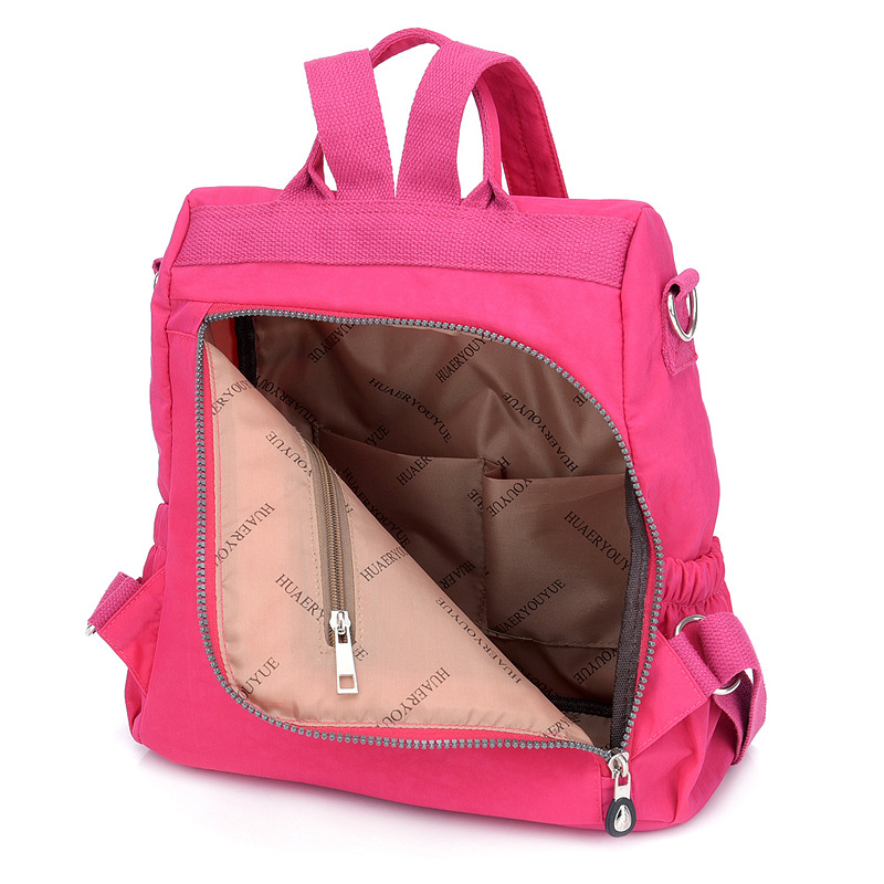 Picture of Huaer has a new style bag ladies shoulder handbag anti-theft nylon bag anti-splashing nylon bag