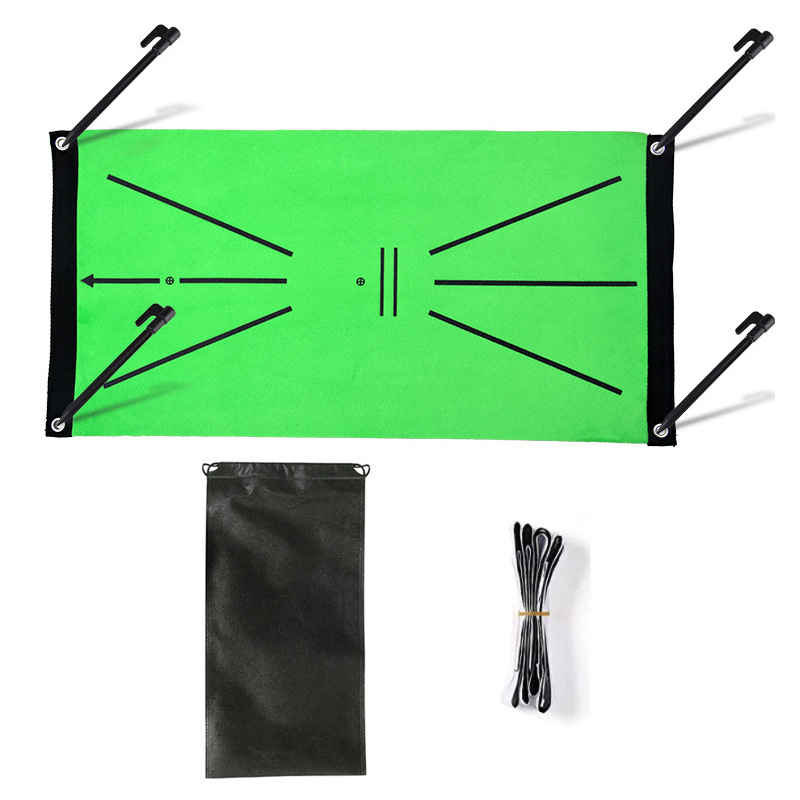 Picture of Cross-Border Indoor Golf Mat, Swing Training Ball Mat, Putter Test Mat, Foldable Golf Practice Mat