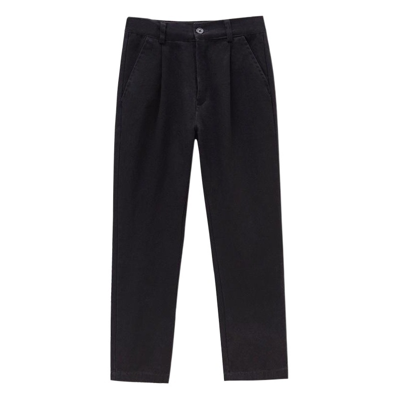 Children's Black Trousers Boy's Pure Cotton khaki dark blue School Uniform Pants Elementary School Pants Big Children School Pants Trousers
