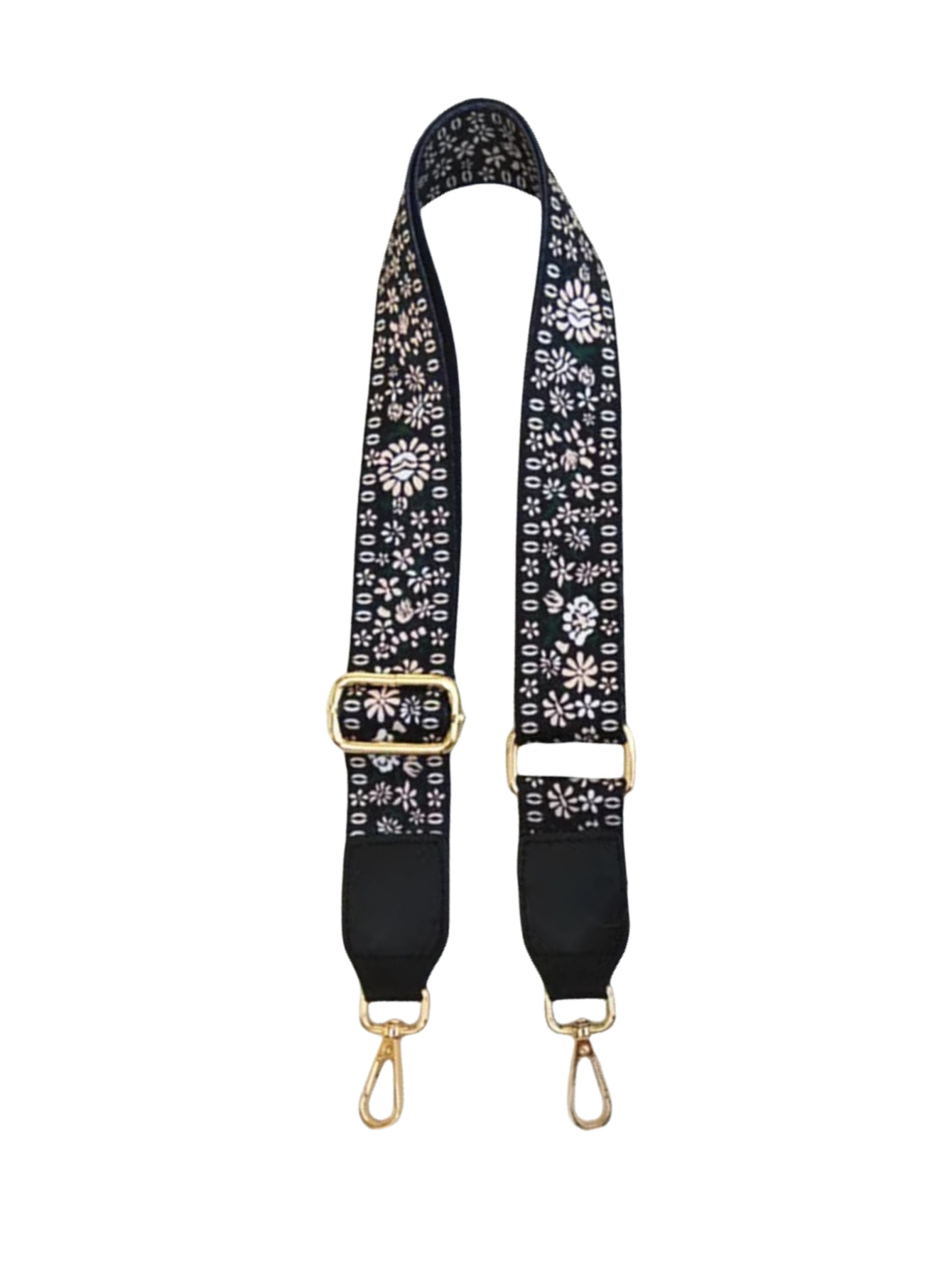 Picture of Bag shoulder strap crossbody strap adjustable widened shoulder strap leather printed nylon bag strap