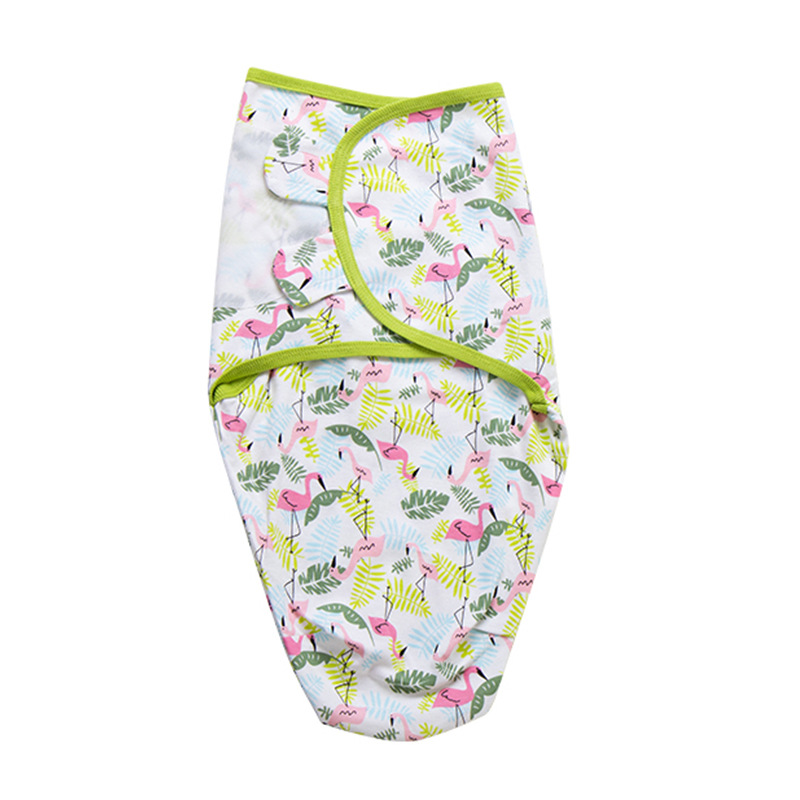 Picture of Yinmei cotton baby swaddling towel newborn anti-shock baby sleeping bag printing Four Seasons baby quilt cross-border