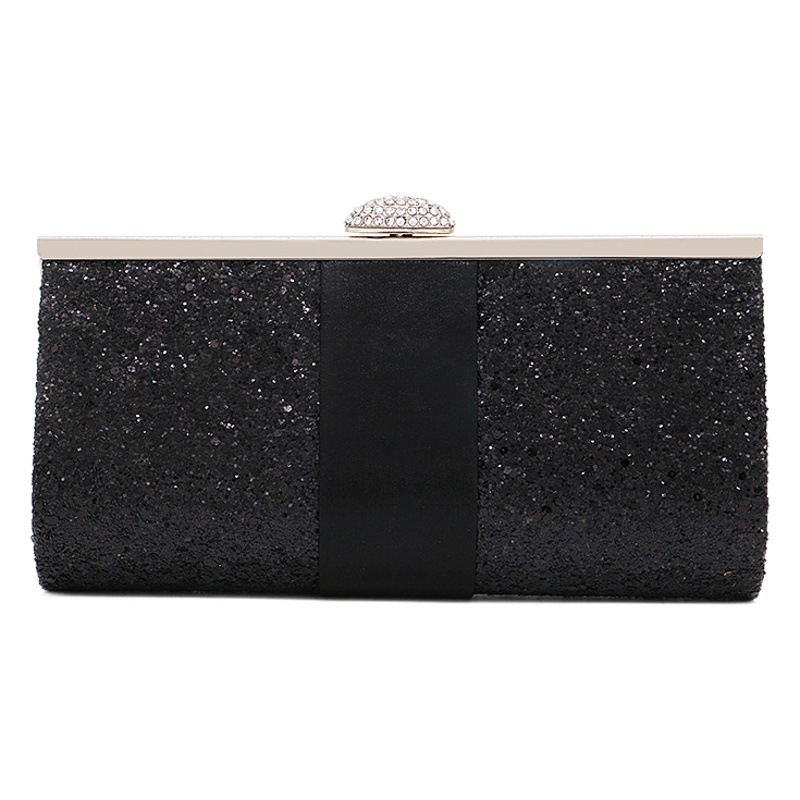 Henglida factory straight arch summer European and American cross-border e-commerce flash dinner bag bride bag fashion ladies clutch bag