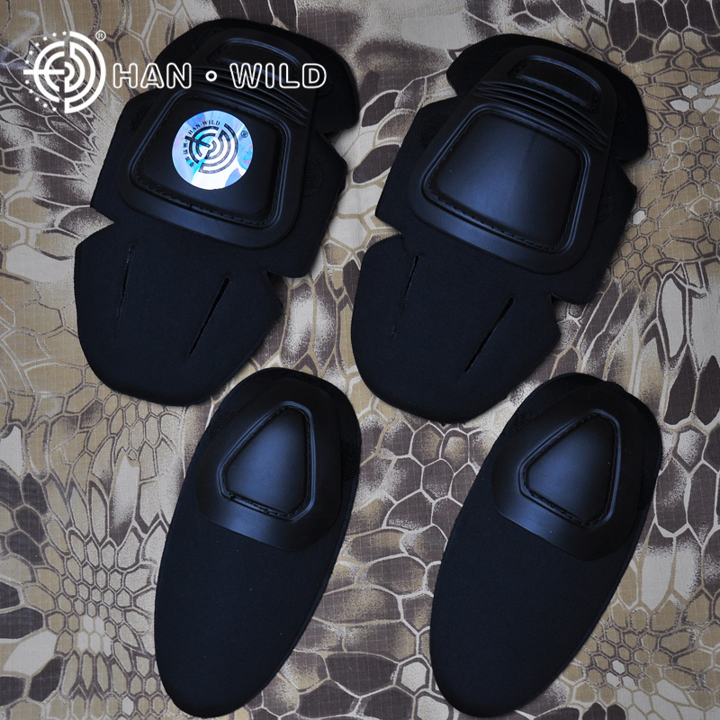 Picture of Hanye Frog Suit Protective Gear Tactical Knee Pads and Elbow Pads Real Cs Field Equipment Spot Wholesale Durable
