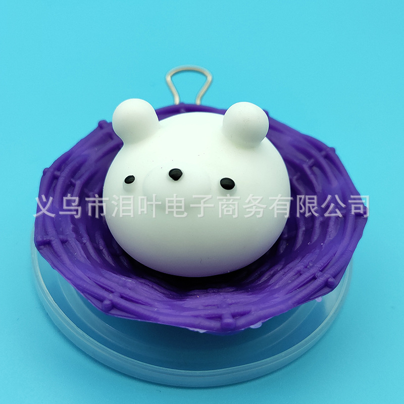 Picture of Cross-border soft Glue Creative students decompression stall selling decompression pinch music small animal vent toys small dumplings