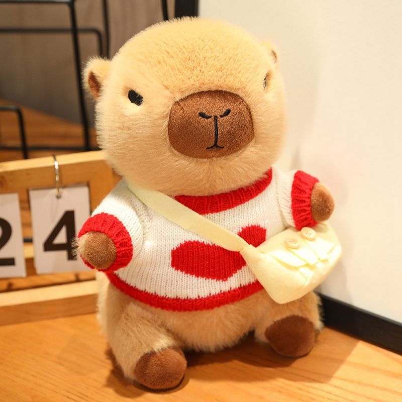Picture of Kapibei's Popular Bala Doll Plush Toy Clothes Capybara Internet Celebrity Cute Doll Rag Doll Gift