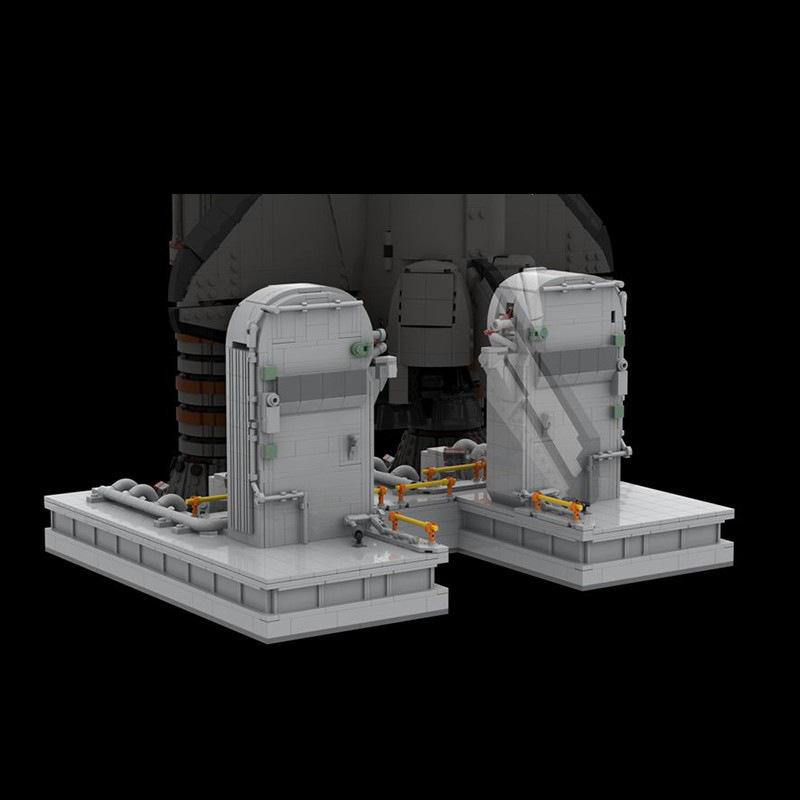 Picture of Compatible with Lego MOC-10283 Discovery space shuttle propeller expansion model diy assembled building blocks new