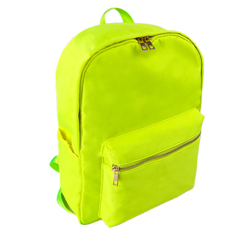 Picture of In stock waterproof backpack casual schoolbag large capacity high quality simple backpack school nylon storage bag