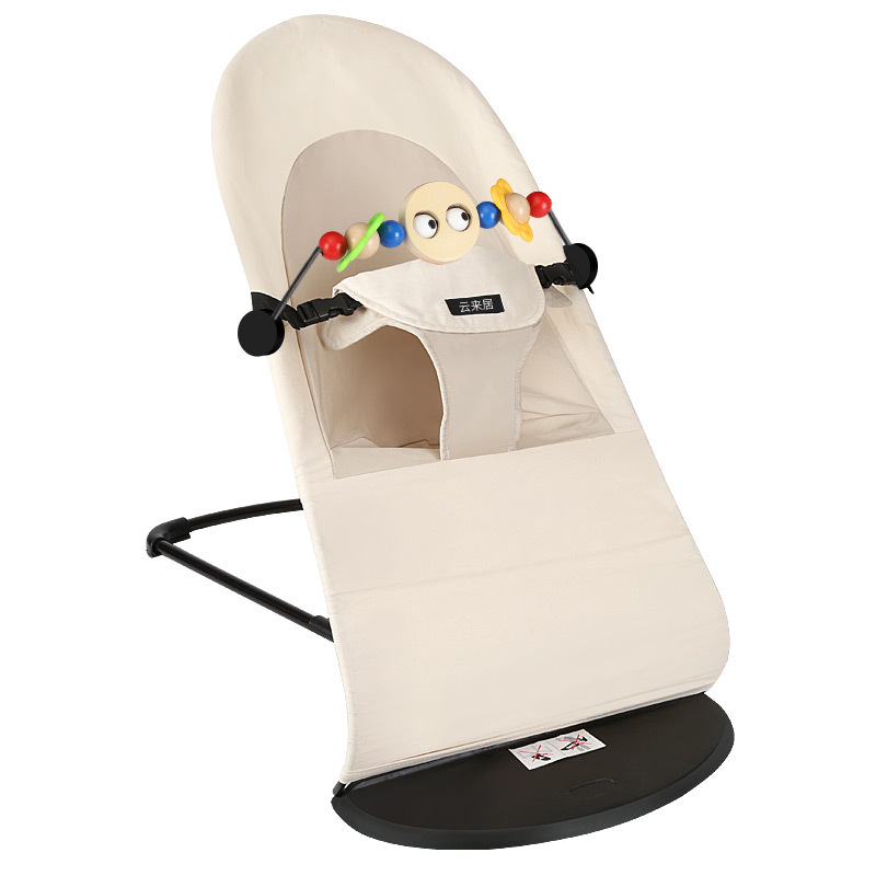 Coaxing the baby baby rocking chair comfort chair baby cradle recliner to sleep with the baby rocking bed