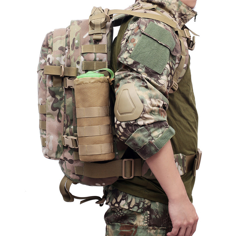 Picture of Outdoor Network kettle bag water cup cover camouflage tactical lightweight Molle AliExpress Amazon WISH hot sale