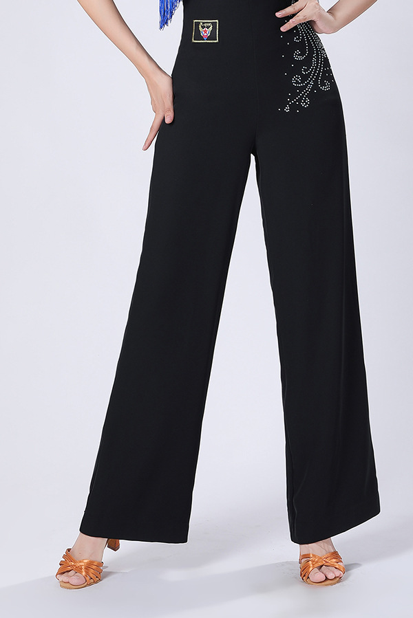 Picture of Sailor Dance Forest Knight Women's New Tassel One-piece Trousers Square Dance Latin Dance Jitterba Dance Culottes