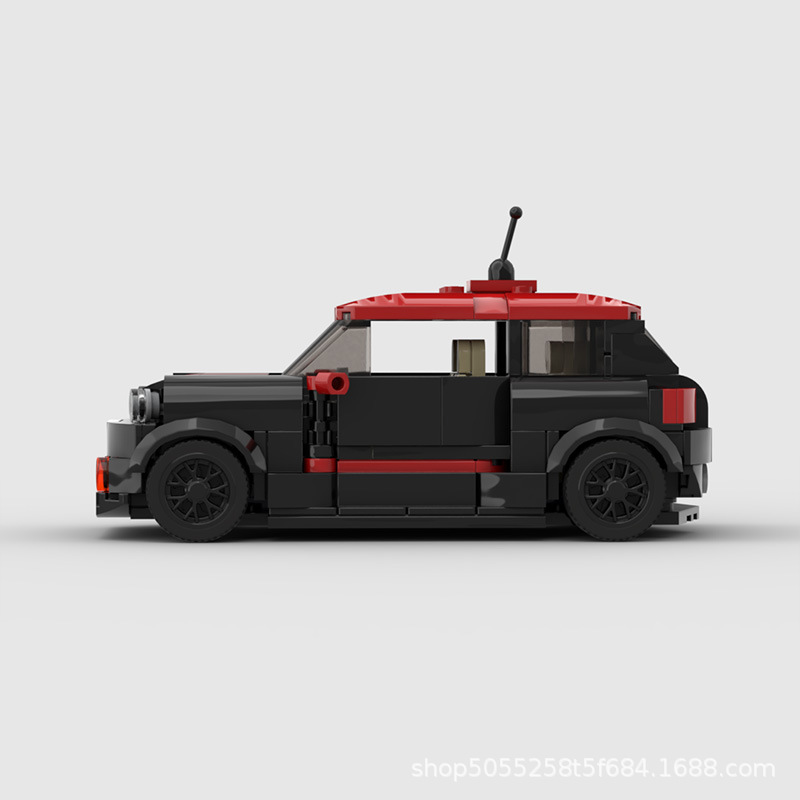 Picture of MOC block compatible Lego model MINI COOPER MINI COOPER JCW2014 patchwork toy gift