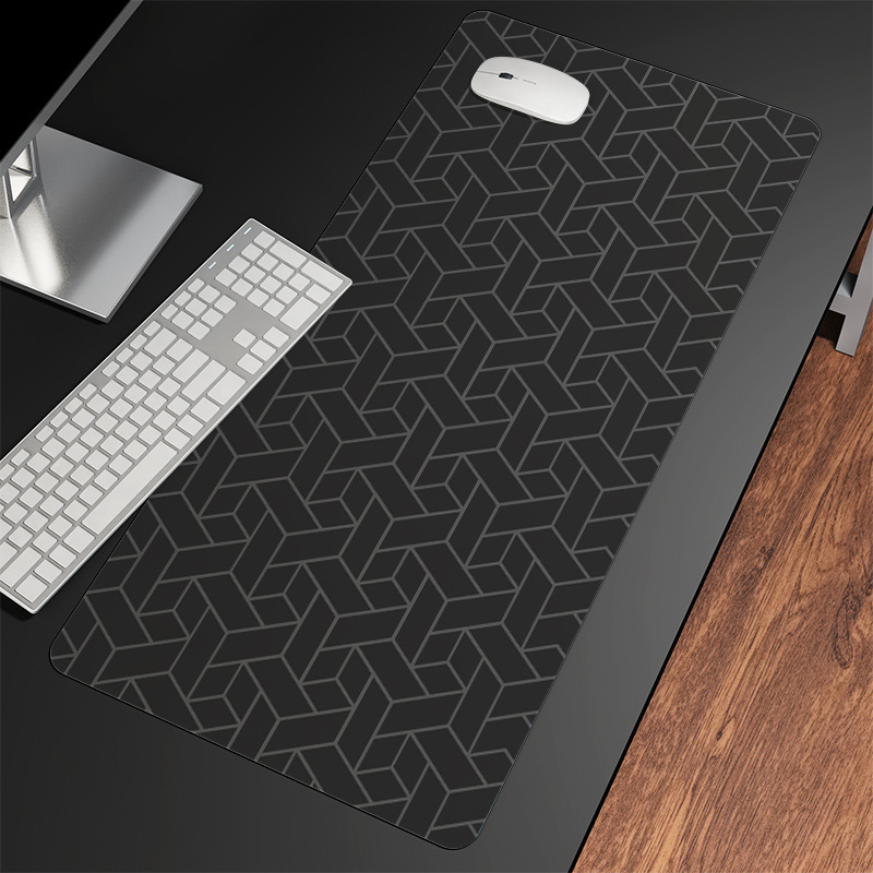 Picture of Simple Japanese mouse pad oversized electronic keyboard pad thermal transfer thick rubber wrist mouse pad wholesale