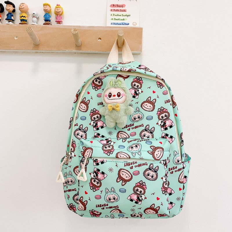 Picture of Children's Schoolbag New Cartoon Cute 3-5 Year Old Doll Backpack Kindergarten Baby Accessories Small Backpack Cross-Border