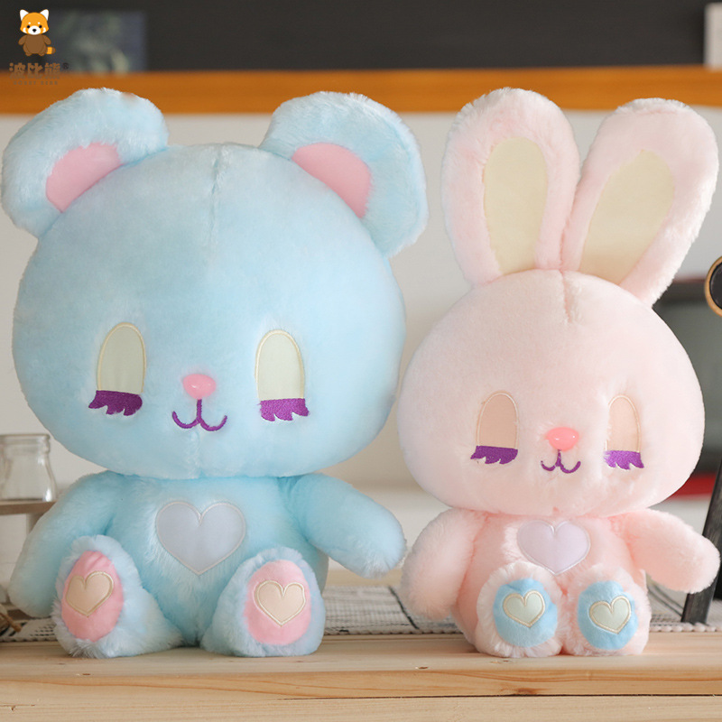 Picture of 2019 Dream Girl Candy Color Dream Bear and Rabbit Plush Toy Large Grasping Doll Cross-border Exclusive